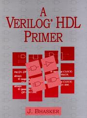 Cover of: A Verilog HDL primer