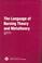 Cover of: The language of nursing theory and metatheory