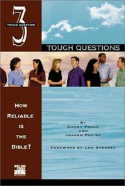 Cover of: How Reliable Is the Bible? (Tough Questions) by Garry Poole, Judson Poling