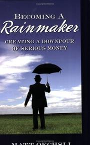 Cover of: Becoming a Rainmaker by Matt Oechsli
