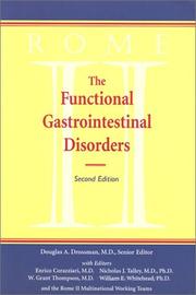 Cover of: Rome II: The Functional Gastrointestinal Disorders