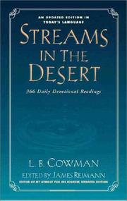Cover of: Streams in the Desert: 366 Daily Devotional Readings
