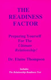 Cover of: The Readiness Factor by Elaine Thompson
