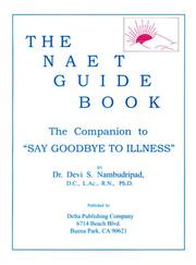 The NAET Guide Book by Devi S., Dr., Ph.D. Nambudripad