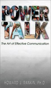 Cover of: Power talk: the art of effective comunication