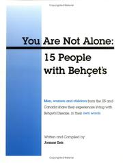 Cover of: You Are Not Alone: 15 People with Behcet's