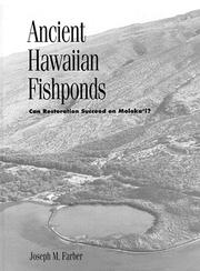 Cover of: Ancient Hawaiian fishponds by Joseph M. Farber