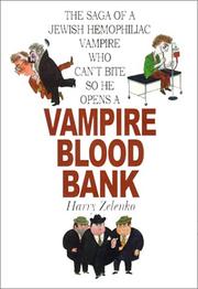Cover of: Vampire Blood Bank by Harry Zelenko
