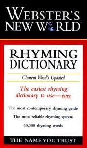 Cover of: Webster's New World Rhyming Dictionary Clement Wood's Updated by Clement Wood, Clement Wood