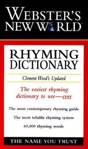 Cover of: Webster's New World rhyming dictionary: Clement Wood's updated