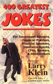 Cover of: 400 Greatest Jokes for Financial Professionals (includes Audio CD)