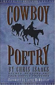 Cover of: Cowboy Poetry by Chris Isaacs