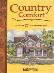 Cover of: Country Comfort | Inc. Sater Design Collection