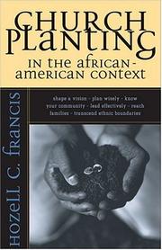 Cover of: Church Planting in the African-American Context | Hozell C. Francis
