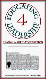 Cover of: Educating For Leadership