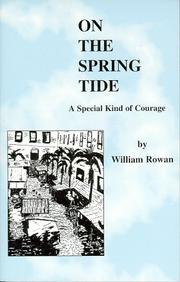 On the spring tide by Rowan, William