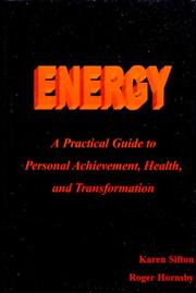 Energy by Karen Sifton, Karen M. Sifton, C. Roger Hornsby