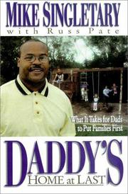 Cover of: Daddy's Home at Last by Mike Singletary, Russ Pate