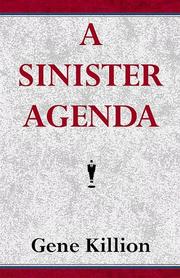 Cover of: A sinister agenda | Gene Killion