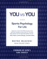 Cover of: You vs. You by Wayne Mazzoni