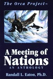 Cover of: The Orca Project: A Meeting of Nations : An Anthology