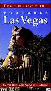 Cover of: Frommer's 2000 Portable Las Vegas (Frommer's Portable Las Vegas) by Mary Herczog