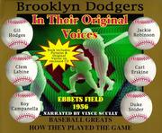 Cover of: Brooklyn Dodgers in their original voices: Ebbets Field, 1956