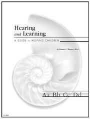 Cover of: Hearing and Learning by Donna S. Wayner