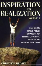 Cover of: Inspiration to Realization by Christine Kloser