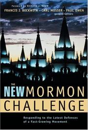 Cover of: New Mormon Challenge, The by Richard J. Mouw