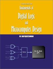 Cover of: Fundamentals of digital logic and microcomputer design by Mohamed Rafiquzzaman