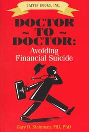 Cover of: Doctor-to-doctor | Gary D. Steinman
