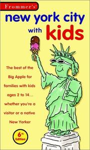 Cover of: Frommer's New York City With Kids, 6th Edition by Holly Hughes, Arthur Frommer