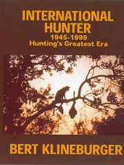 Cover of: International Hunter by Bert Klineburger, Bert Klineburger