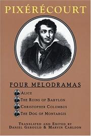 Cover of: Four melodramas