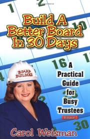 Cover of: Build A Better Board In 30 Days