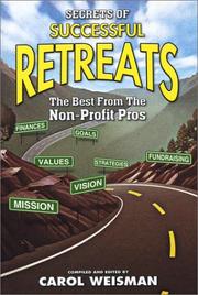Cover of: Secrets of Successful Retreats by Carol Weisman
