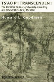 Cover of: Ts'ao P'i Transcendent by Howard Goodman