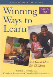 Cover of: Winning Ways to Learn : Ages 6, 7, & 8