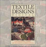Cover of: Textile Designs Digital, Volume III: Conversational, Ethnic, Art Movements & Period Styles