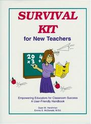 Cover of: Survival Kit for New Teachers | Emma S. McDonald