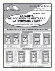 Cover of: La Carta Del Acorde De La Guitarra De La ¿Primera Etapa¿ - Aprenda Cómo Tocar Los Acordes Lo Más Comunmente Posible Tocados De La Guitarra! by Chris Lopez