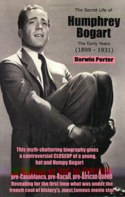 Cover of: The Secret Life of Humphrey Bogart by Darwin Porter