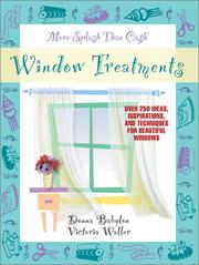 Cover of: More Splash Than Cash Window Treatments by Donna Babylon, Victoria Waller