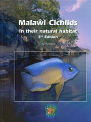 Cover of: Malawi Cichlids in Their Natural Habitat by Ad Konings