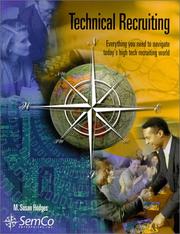 Cover of: Technical recruiting by M. Susan Hodges