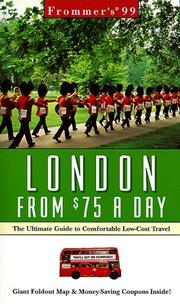 Cover of: Frommer's London from $75 a Day '99