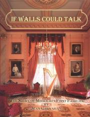 Cover of: If walls could talk by Jean Carnahan