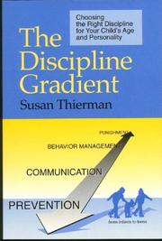 Cover of: The discipline gradient by Susan Thierman