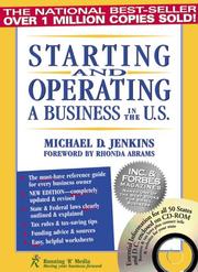 Cover of: Starting and operating a business in the U.S. by Michael D. Jenkins